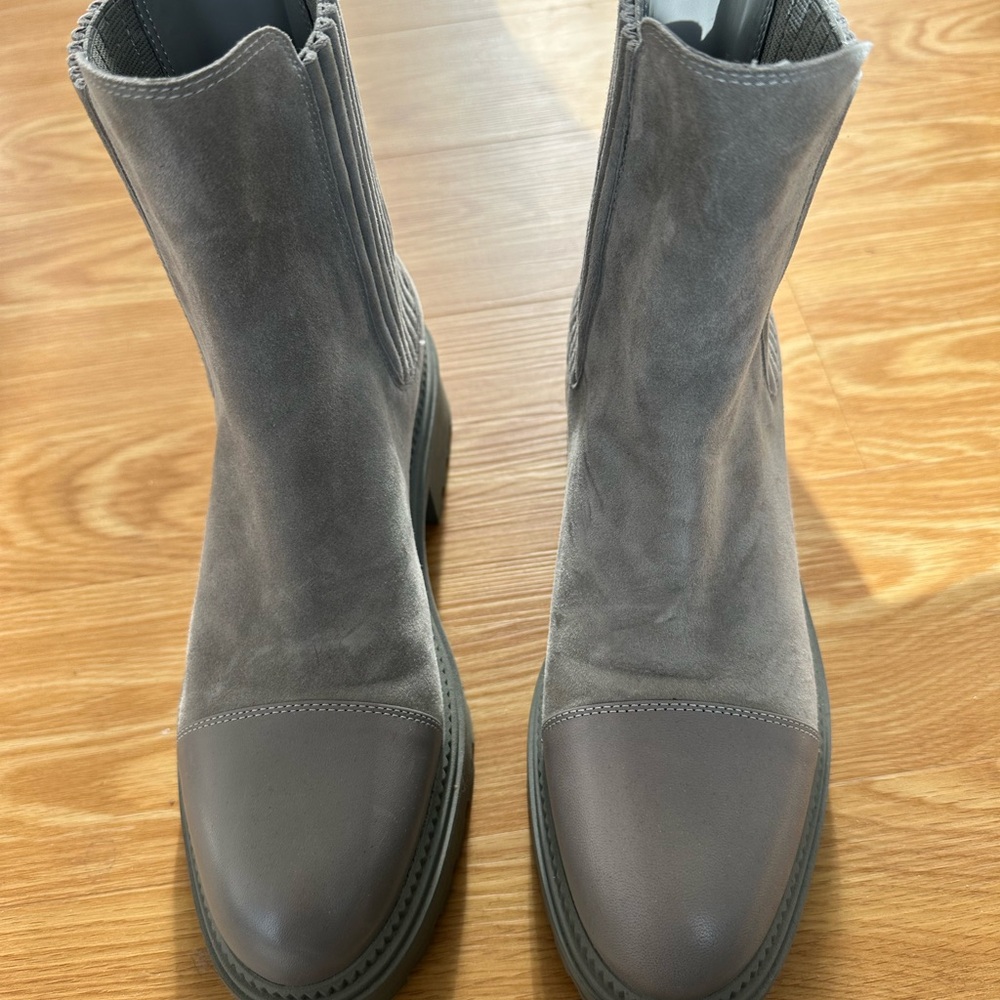 Marc Fisher Suede Leather Hadria Boots - Picture 6 of 9